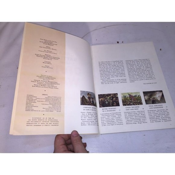 Civil War and Gettysburg Pamphlets / booklets - Battles of the Civil War - Picture 5 of 16